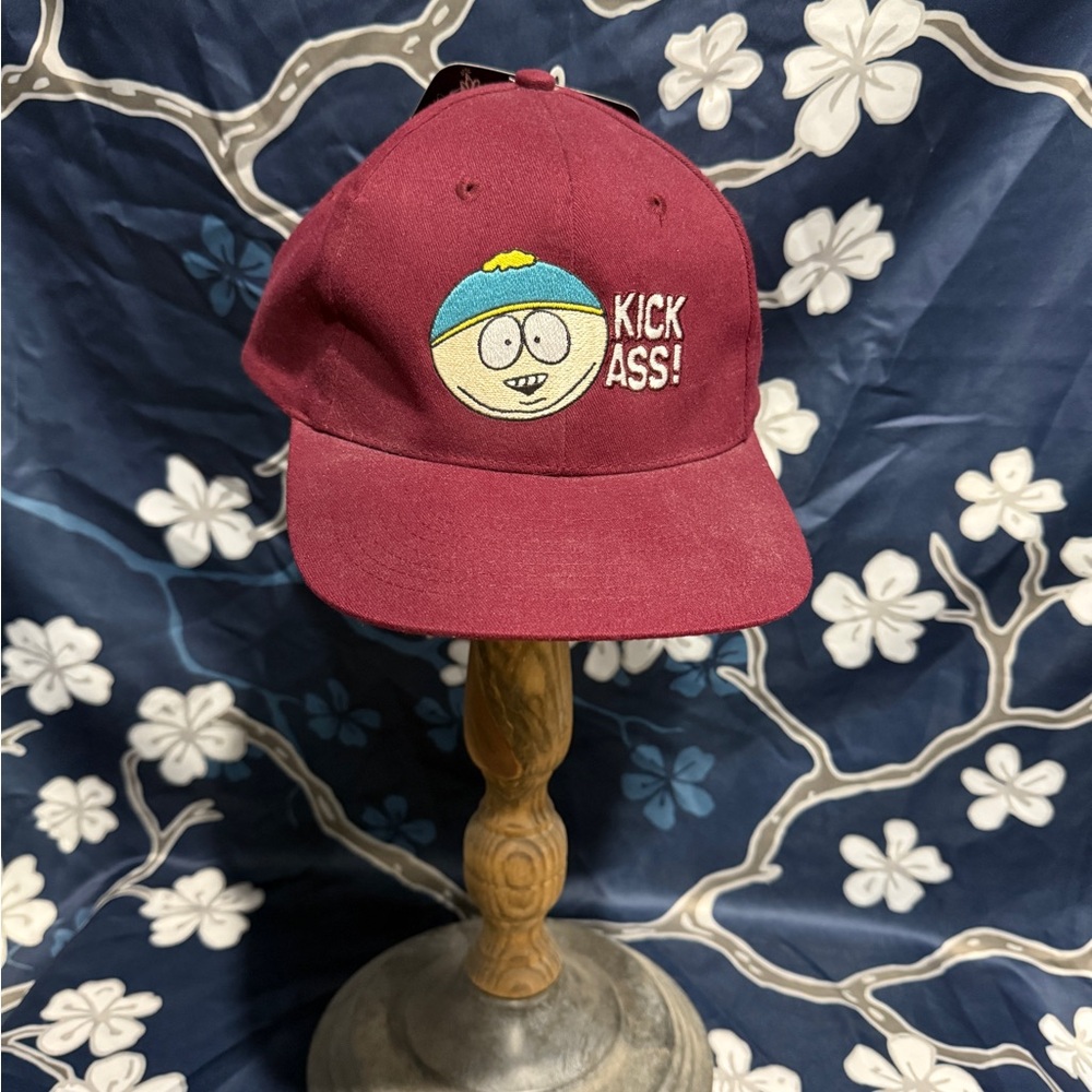 NWT-South Park Eric Cartman Kick Ass Maroon Cap